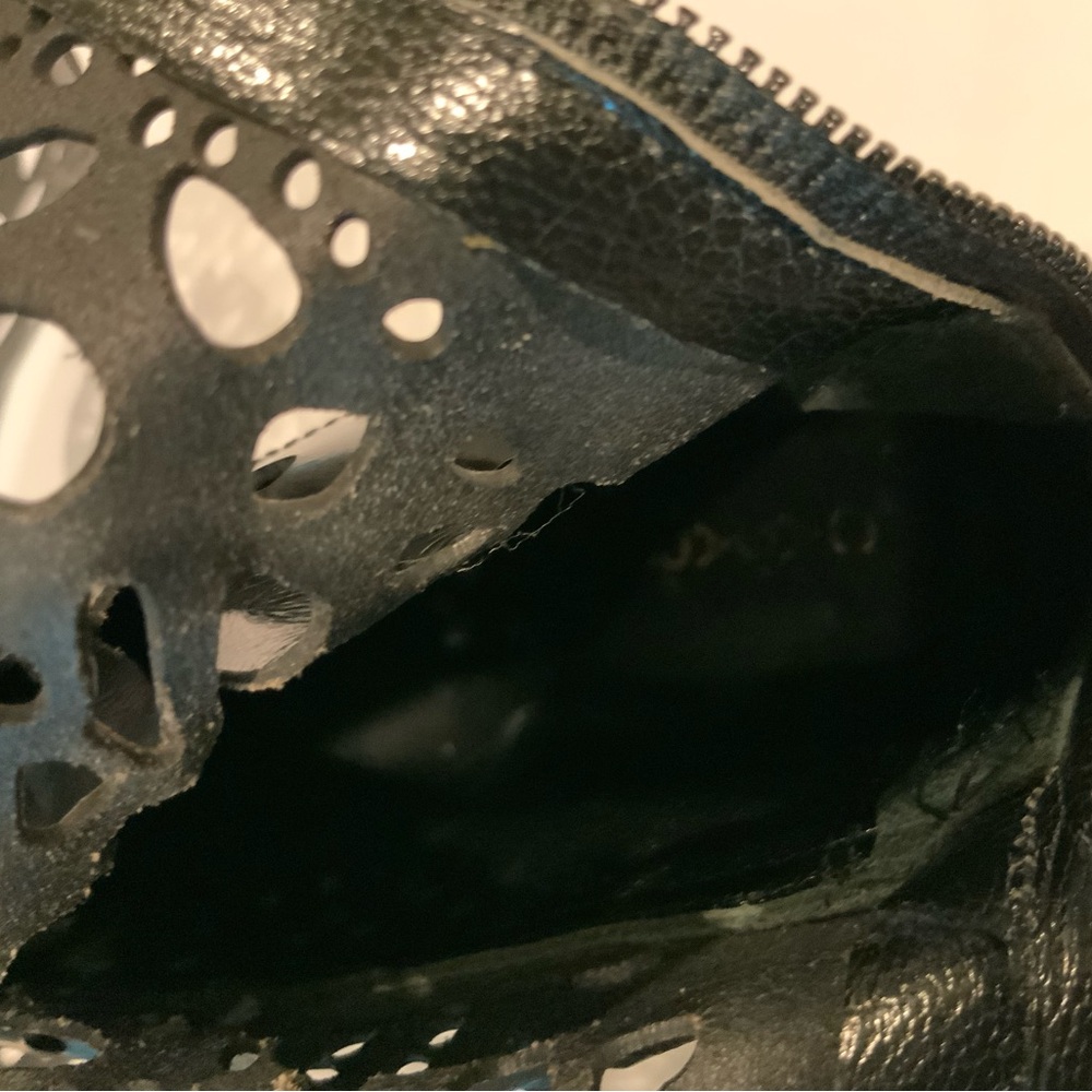CasadeiI leather lace boots sz 10 B - Picture 8 of 11